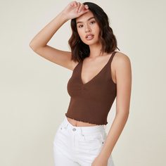 Оригинальный вязаный топ Shein