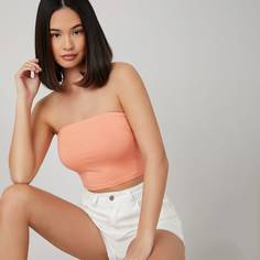 Однотонный топ Shein