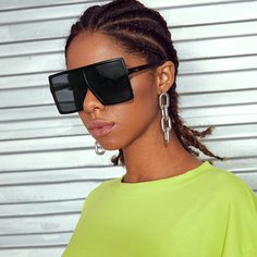 Солнцезащитные очки с плоским верхом Shein