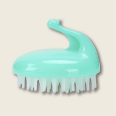 1шт силиконовая массажная щетка шампуня Shein
