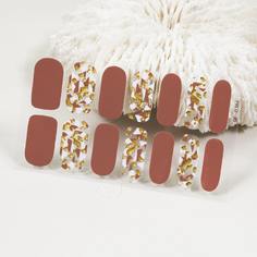 Наклейка для ногтей с геометрическим принтом 1 лист Shein