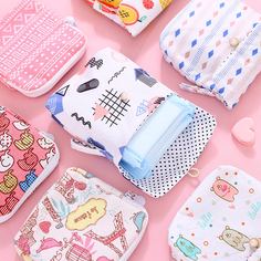 Сумка для гигиенических салфеток со случайным рисунком 1шт Shein