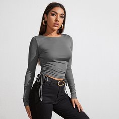 Футболка на кулиске Shein