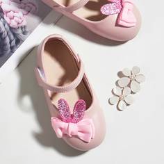 Балетки на липучке для девочек Shein