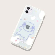 Чехол для iPhone с мультипликационным принтом Shein