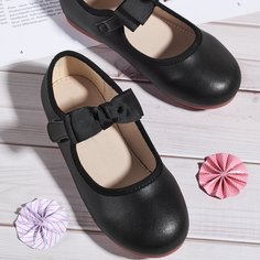 Балетки с бантом для девочек Shein