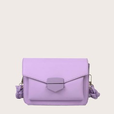 Одноцветный Модный Сумка через плечо Shein