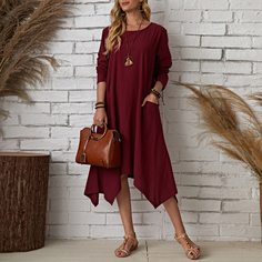 Платье с карманом Shein