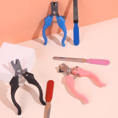 Одноцветный Маникюрные наборы домашних животных Shein
