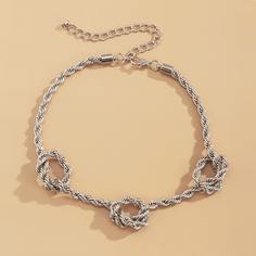 Ожерелье-цепочка с узлом Shein