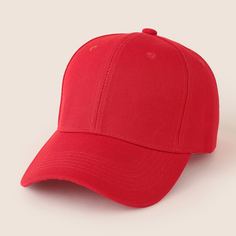 Однотонная бейсболка Shein