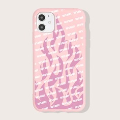 Чехол для iPhone с оригинальным принтом Shein