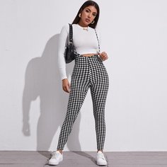 Комбинезон с принтом "хаундстут Shein