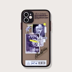 Чехол для iPhone с принтом статуи Shein