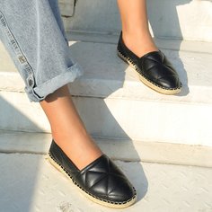 Стеганые балетки Shein