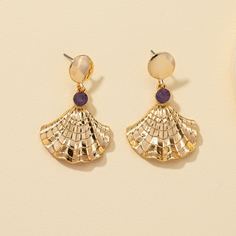 Металлические серьги-подвески Shein