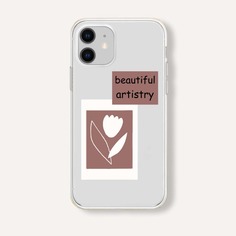 Чехол для iPhone с текстовым принтом Shein