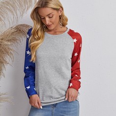 Геометрическое тело Повседневный Свитшоты Shein