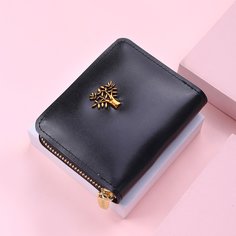 Маленький кошелек с декором дерева Shein