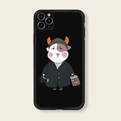 Чехол для iPhone с мультипликационным принтом Shein