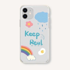 Чехол для iPhone с мультипликационным принтом Shein