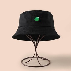 Шляпа с вышивкой лягушки Shein