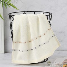 Полотенце для лица в клетку Shein