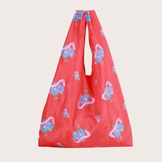 Складная сумка-шоппер с принтом сердечка Shein