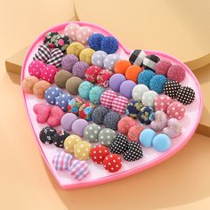 Сердечко Детские Серьги Shein