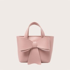 Сумка-сэтчел с бантом для девочек Shein