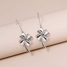 Серьги-подвески со стразами Shein