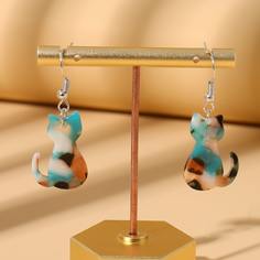 Акриловые серьги-подвески с кошкой Shein