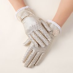 Перчатки в горошек Shein