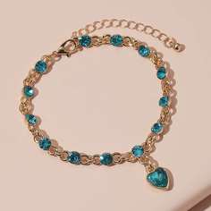 Браслет-цепочка с сердечком Shein