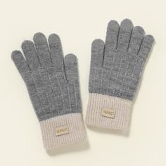 Двухцветные перчатки Shein