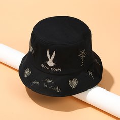 Шляпа с текстовой вышивкой Shein