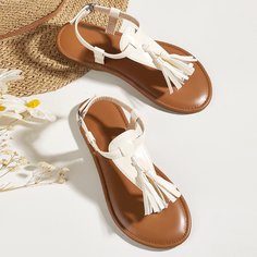 Сандалии с бахромой для девочек Shein