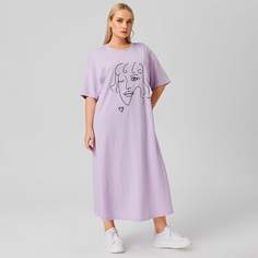 Объект Повседневный Платья размер плюс Shein