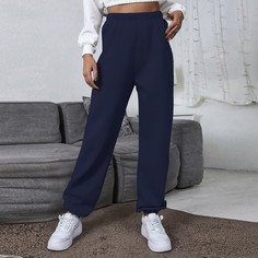 Однотонные спортивные брюки Shein