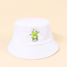 Шляпа с принтом животных Shein