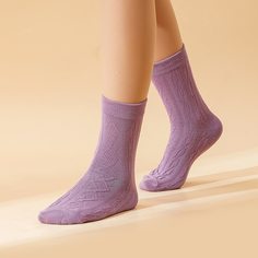 Однотонные носки Shein