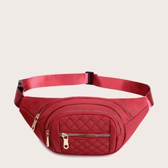Стеганая поясная сумка Shein