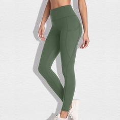 Однотонные спортивные леггинсы Shein