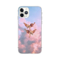 1шт чехол для iPhone с графическим принтом Shein