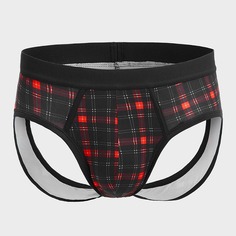 Мужские трусы в клетку Shein