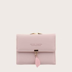 Кошелек тройного сложения с листом Shein