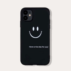 Чехол для iPhone с мультипликационным принтом Shein