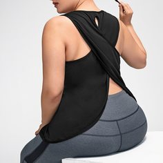 Спортивная футболка размера плюс Shein
