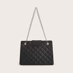 Стеганая сумка через плечо на цепочке Shein
