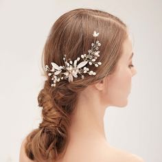 Заколка для волос с кристаллами Shein